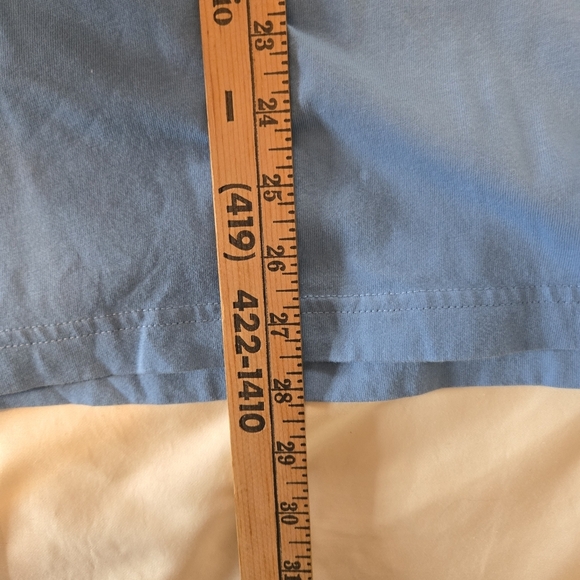 L.L. Bean Men's Blue Long Sleeve Shirt - Picture 4 of 5